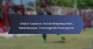 Odiljon Xaydarov: Karrierehøydepunkter, Nøkkelkamper, Fremragende Prestasjoner